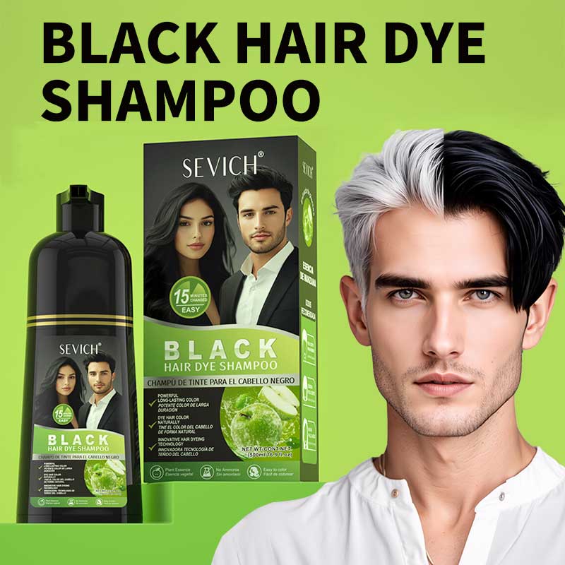 Hair Spray Color - Green Apple Black Hair Dye Shampoo