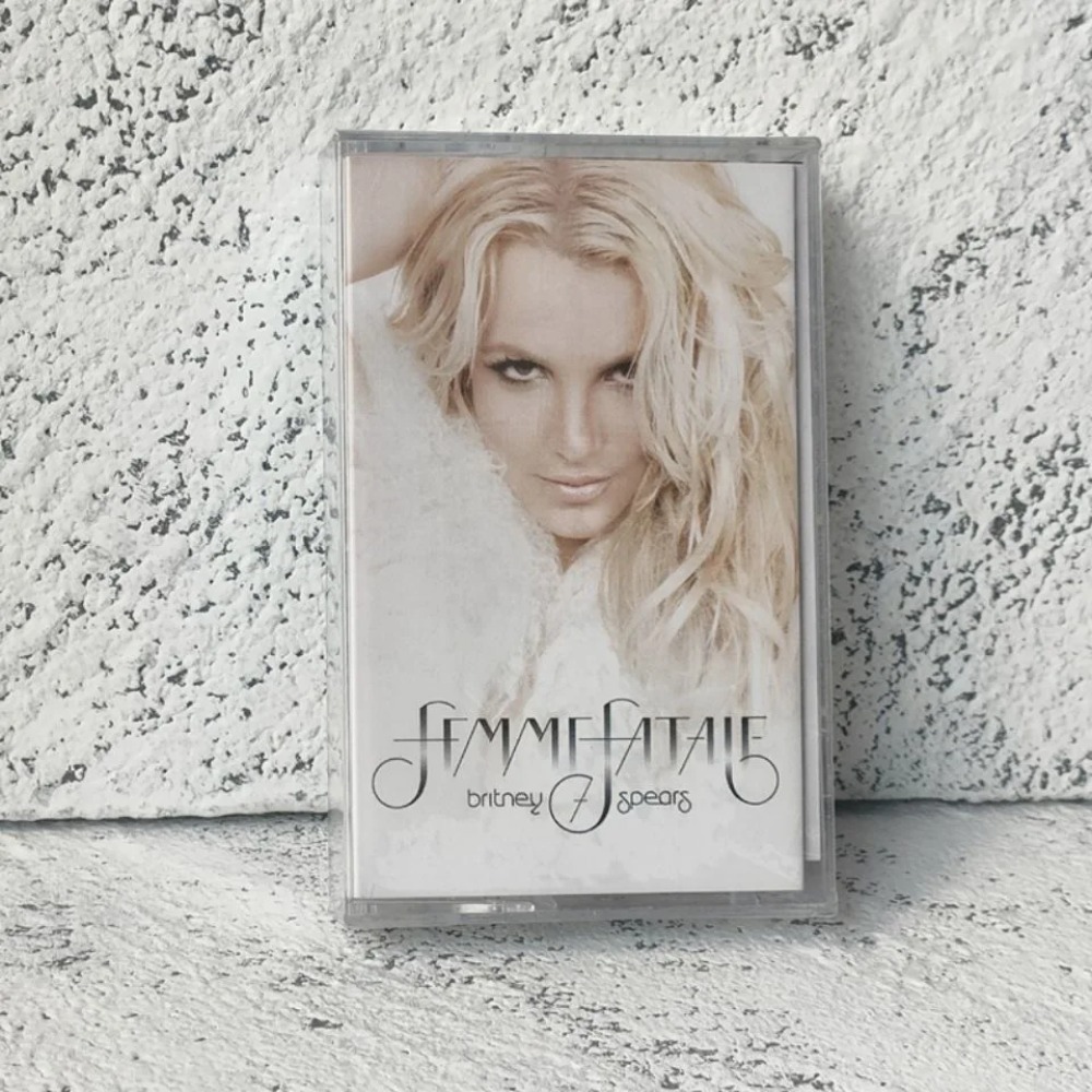 Prop For Cosplay - Retro Britney Spears Music Magnetic Tape