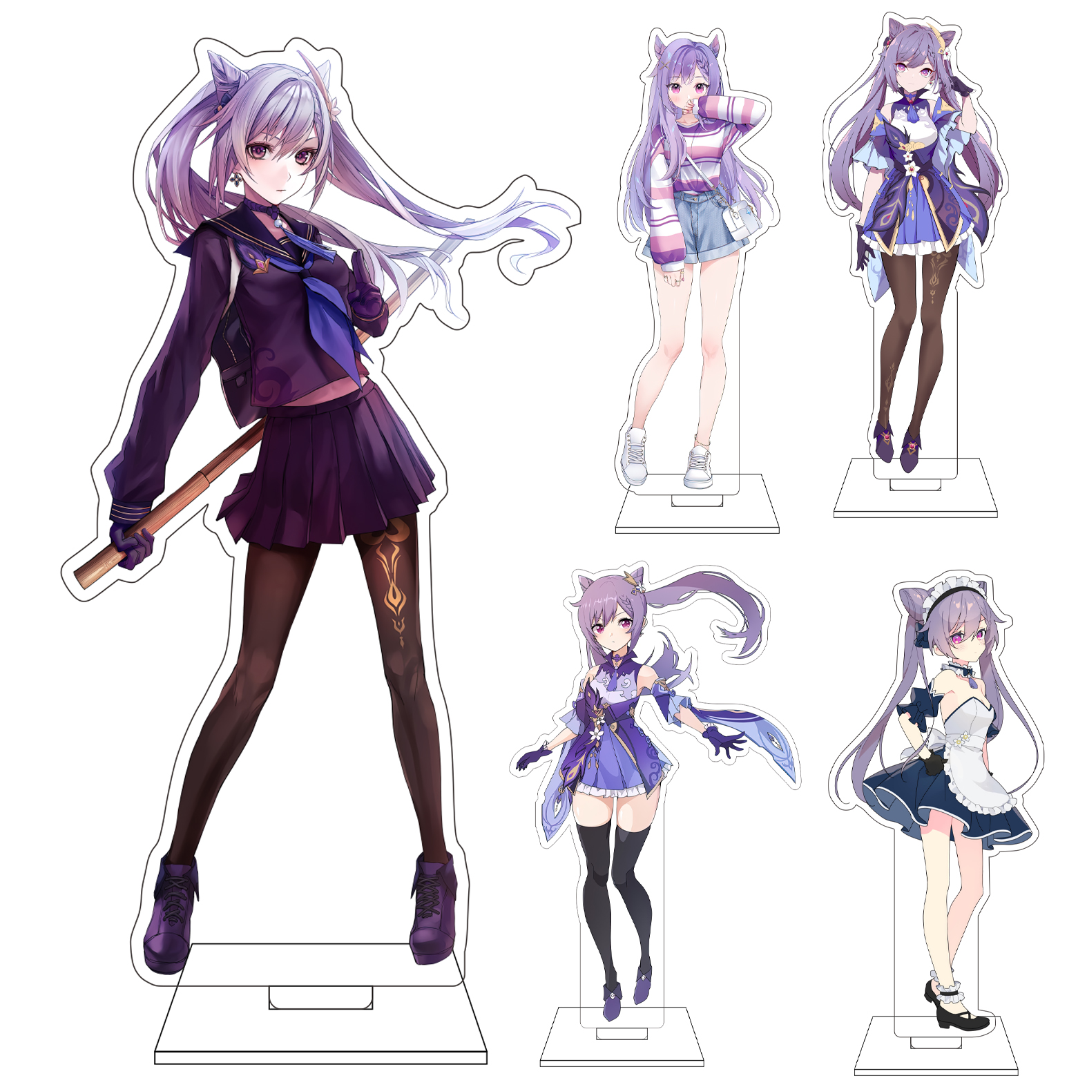 Anime Cosplay Prop - 16CM Anime Genshin Impact Cosplay Acrylic