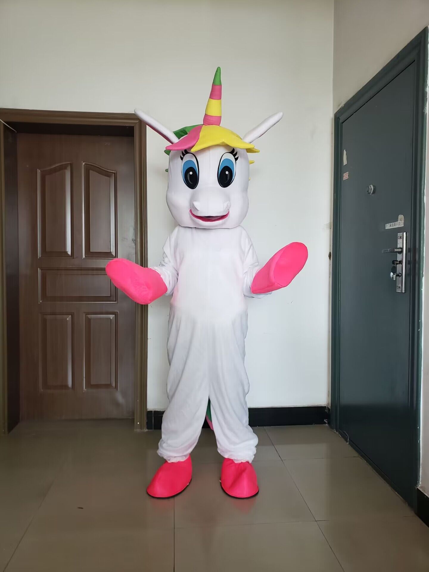 Adult Unicorn Mascot Costume C - Cosplay Prop Business 리뷰 및 가격