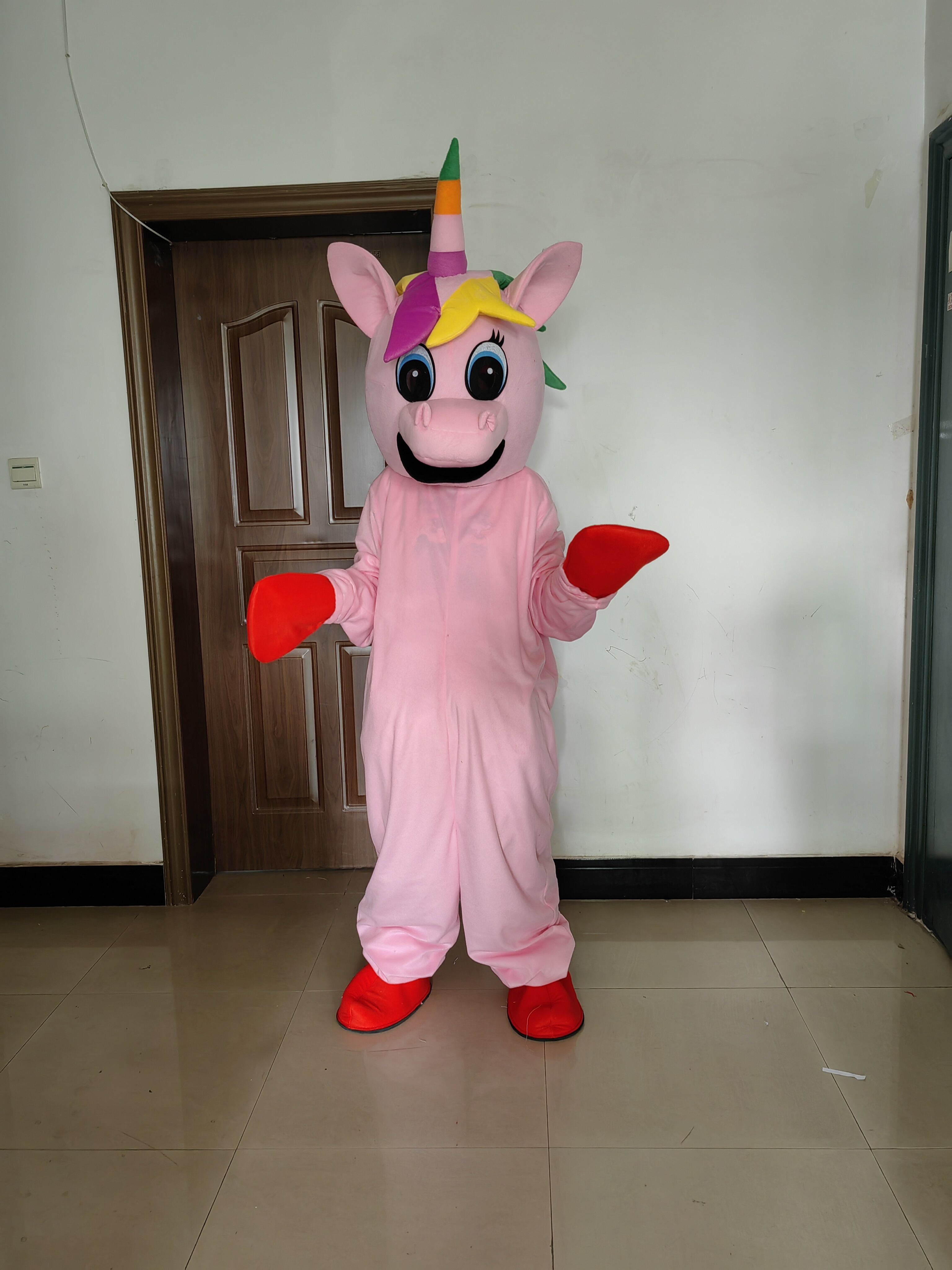 Adult Unicorn Mascot Costume C - Cosplay Prop Business 리뷰 및 가격