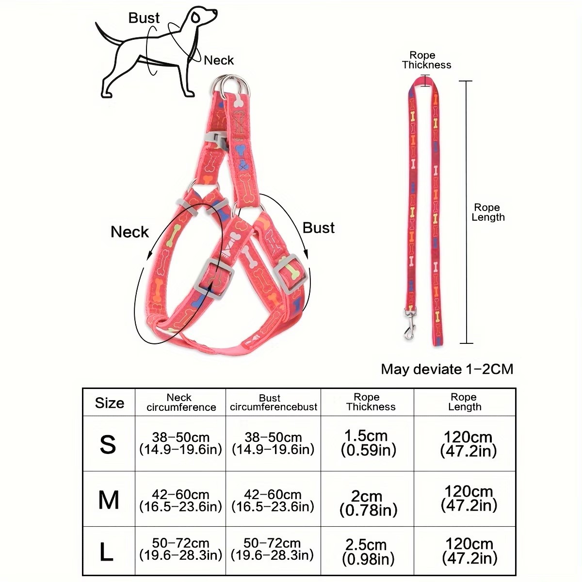 Adjustable Dog Harness with Qu - D Ring Strap 리뷰 및 가격