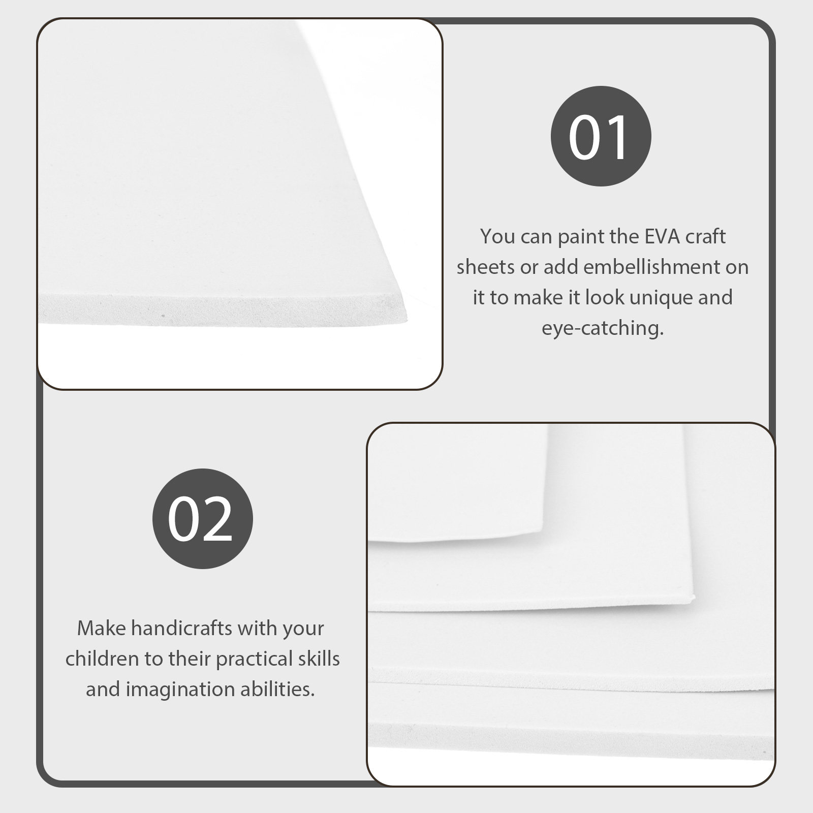 4Pcs Eva Foam Sheets for Cospl - Cosplay Props Eva Foam 리뷰 및 가격