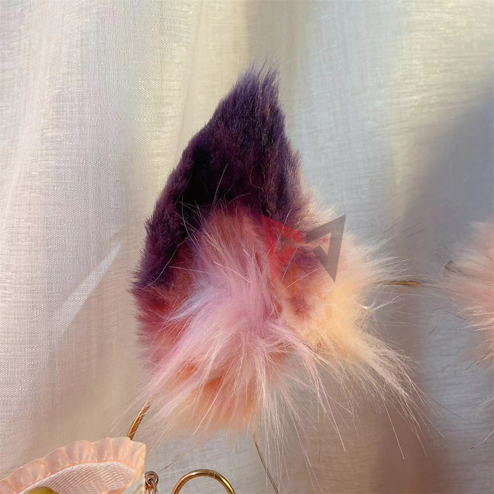 New Handmade Work Pink Fox Ear - Cosplay Prop Works 리뷰 및 가격