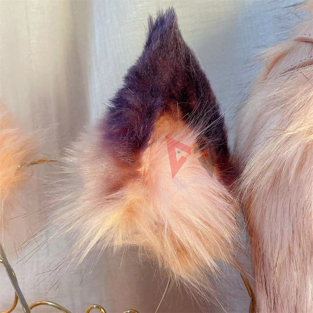 New Handmade Work Pink Fox Ear - Cosplay Prop Works 리뷰 및 가격