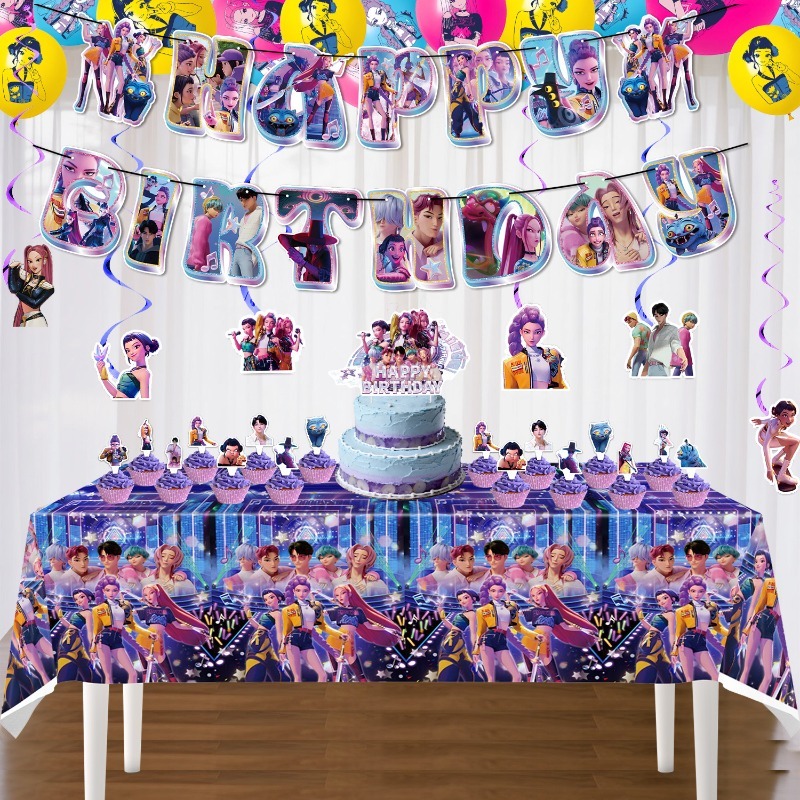 K-Pop Birthday Party Supplies  - Cosplay Prop Kit 리뷰 및 가격