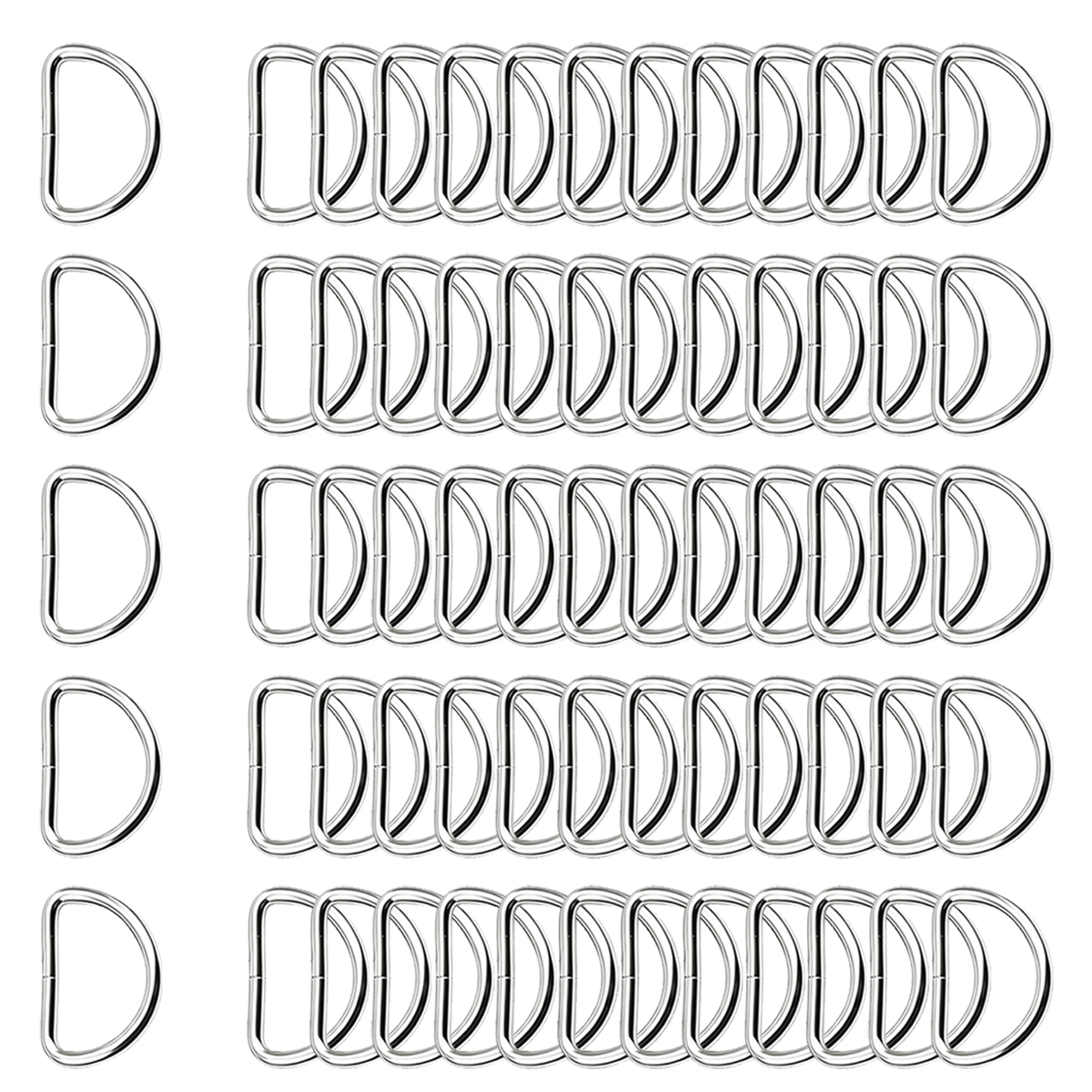 30/60/100Pcs D-ring buckle sta - D Ring Strap 리뷰 및 가격