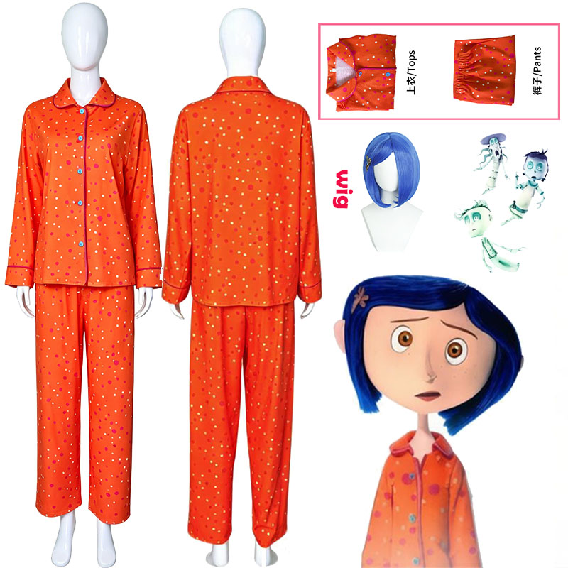 Movie Coraline Cosplay Pajamas - Cosplay Prop Making 리뷰 및 가격
