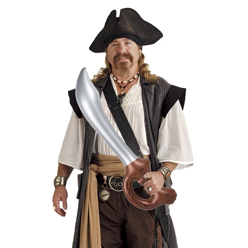 10 Pcs Inflatable Pirate Sword - Cosplay Prop Knife 리뷰 및 가격