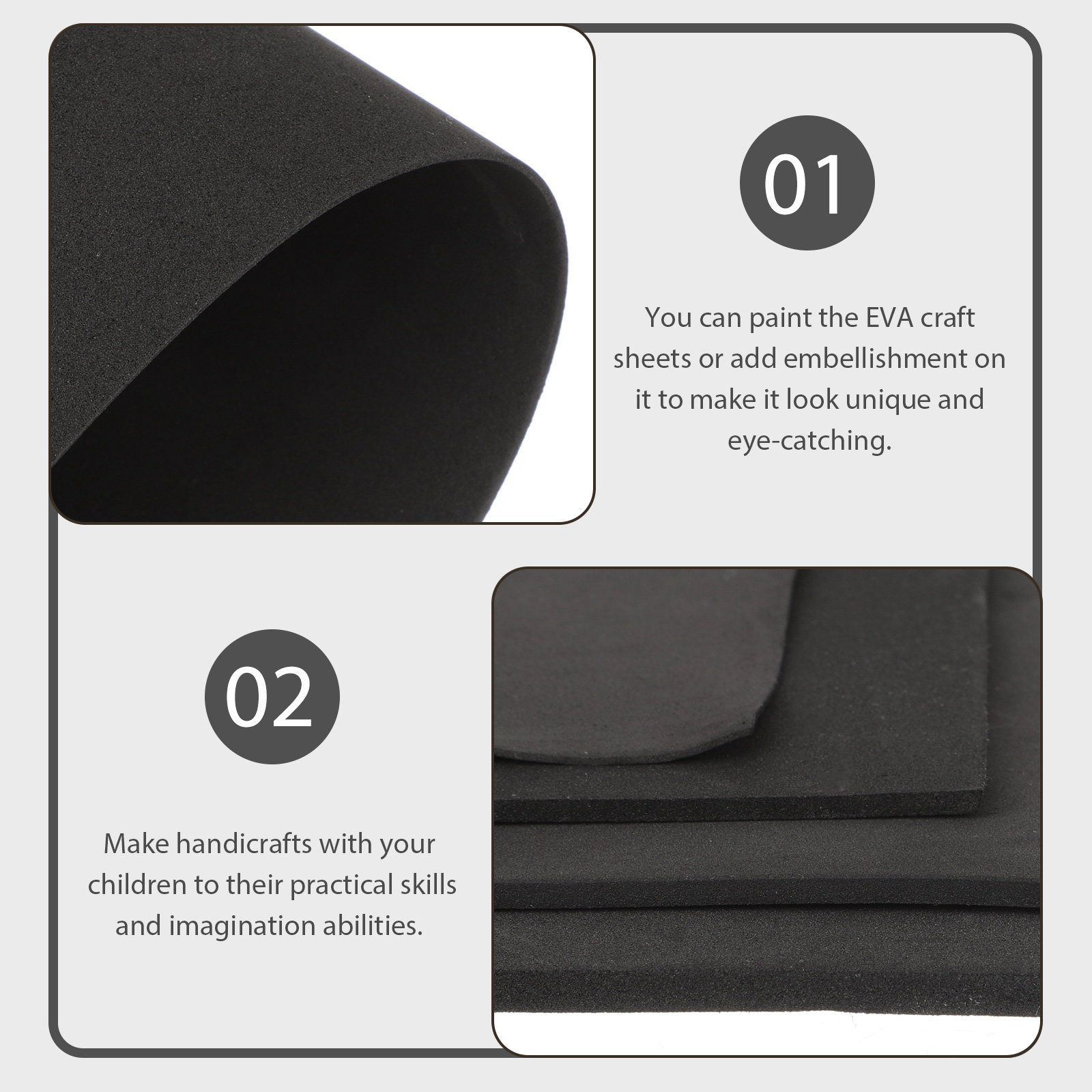 4Pcs Foam Board Sheets Eva Cra - Cosplay Props Eva Foam 리뷰 및 가격