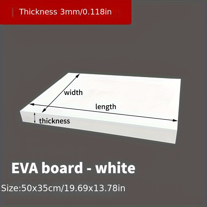 EVA Foam Board 14x39 Inch, 3mm - Cosplay Props Eva Foam 리뷰 및 가격