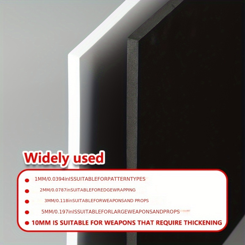 EVA Foam Board 14x39 Inch, 3mm - Cosplay Props Eva Foam 리뷰 및 가격