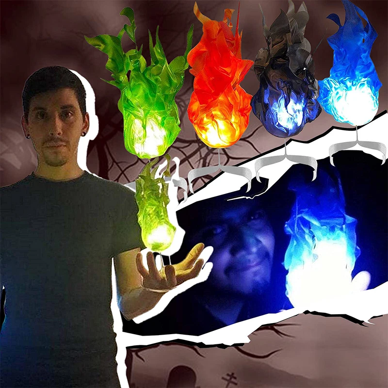 New Halloween Floating Firebal - Cosplay Floating Prop 리뷰 및 가격