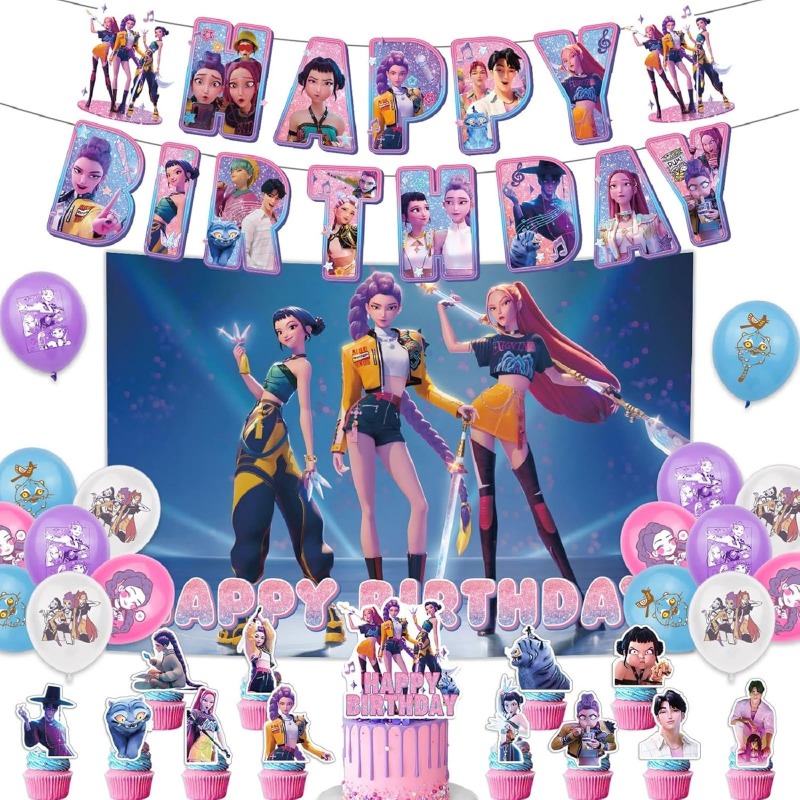 Hot K-Pop Birthday Party Suppl - Cosplay Prop Kit 리뷰 및 가격