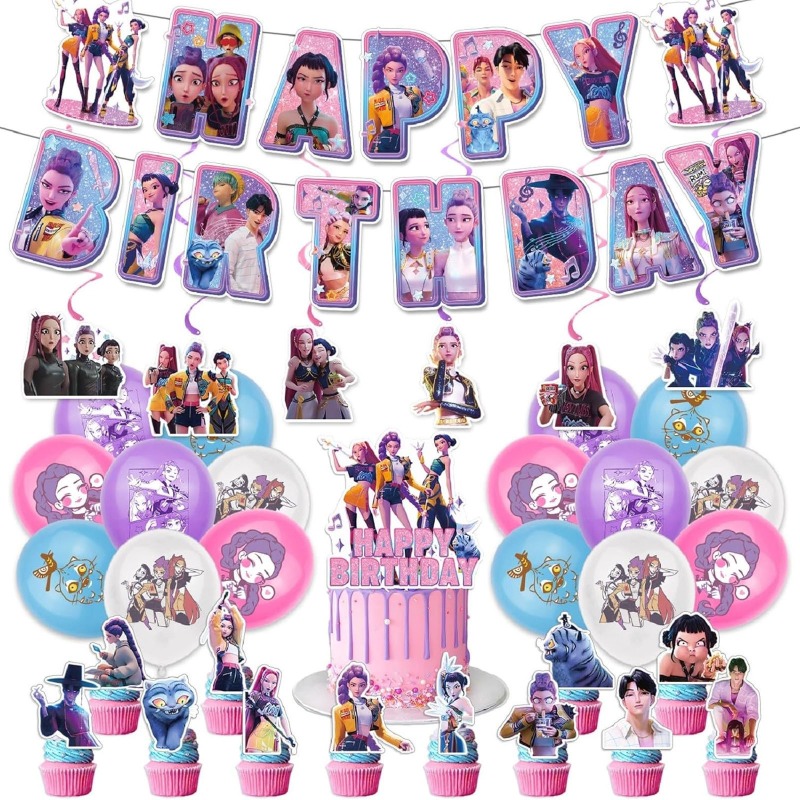 Hot K-Pop Birthday Party Suppl - Cosplay Prop Kit 리뷰 및 가격