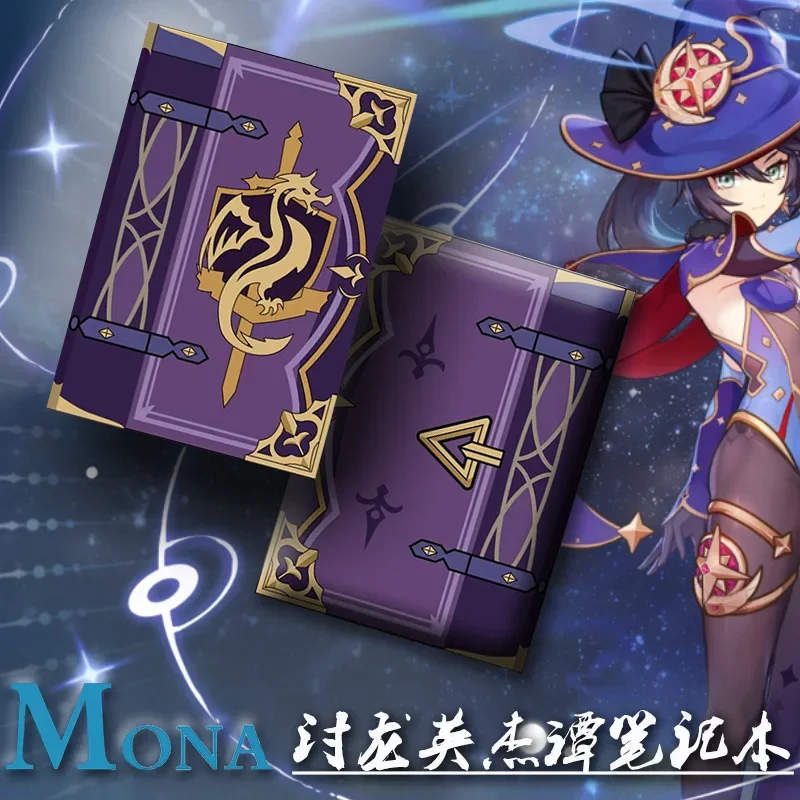 Game Genshin Impact Mona Noteb - Cosplay Prop Book 리뷰 및 가격