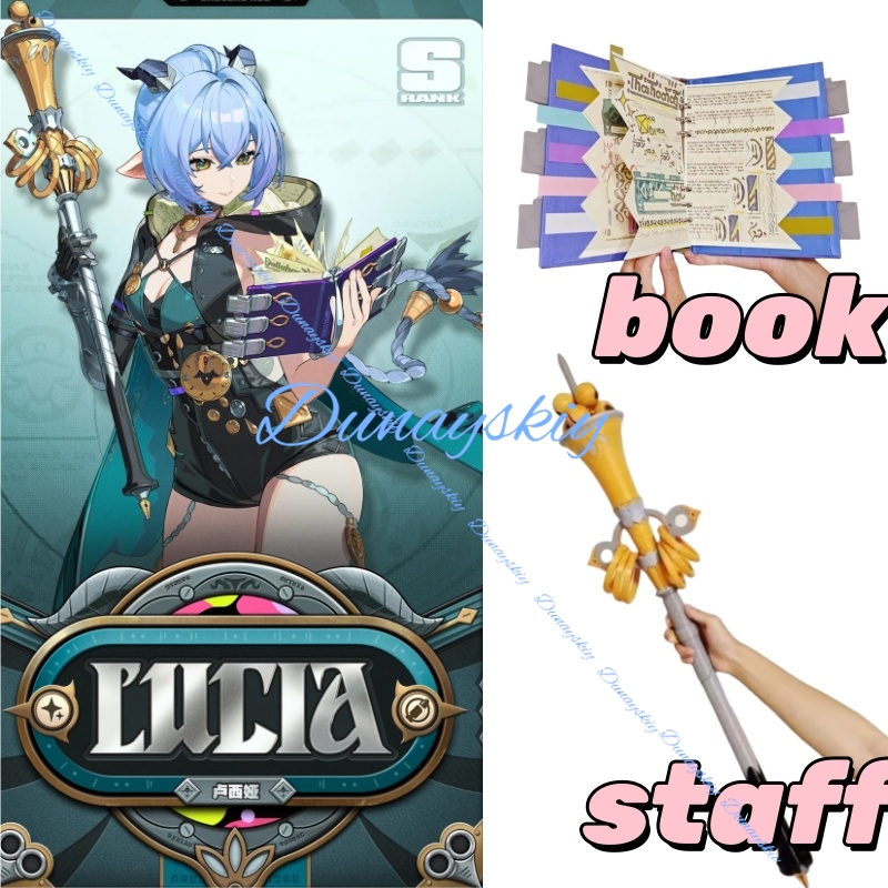 Game Zenless Zone Zero Lucia C - Cosplay Prop Book 리뷰 및 가격