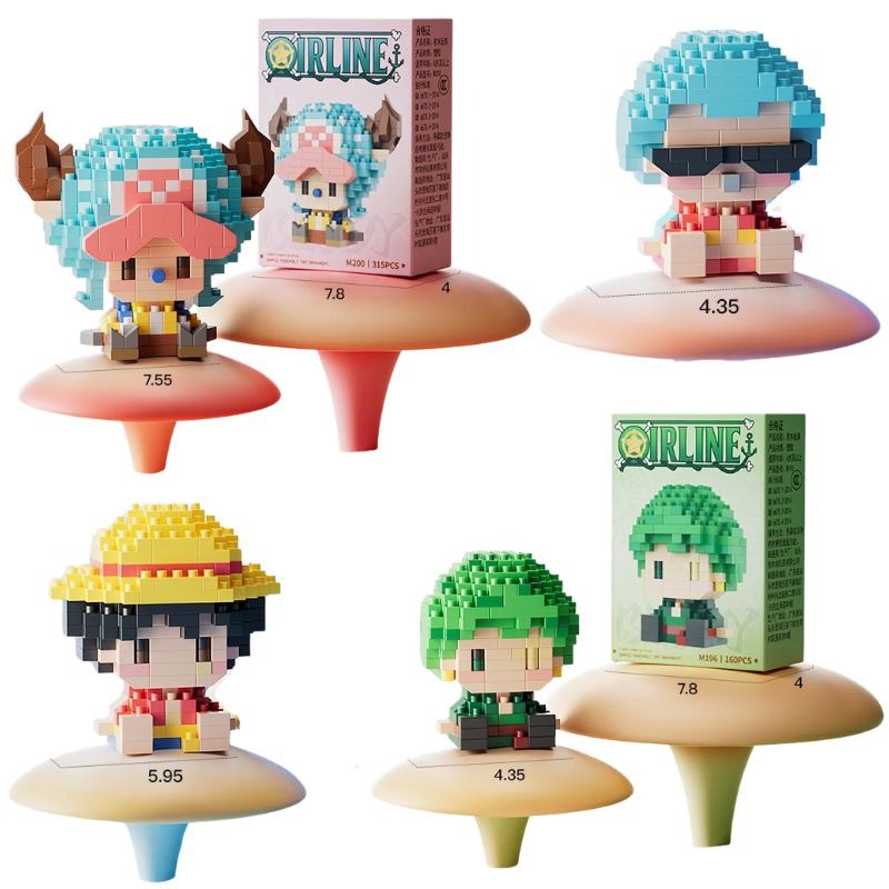 Anime Building Block One Luffy - Cosplay Prop Building 리뷰 및 가격