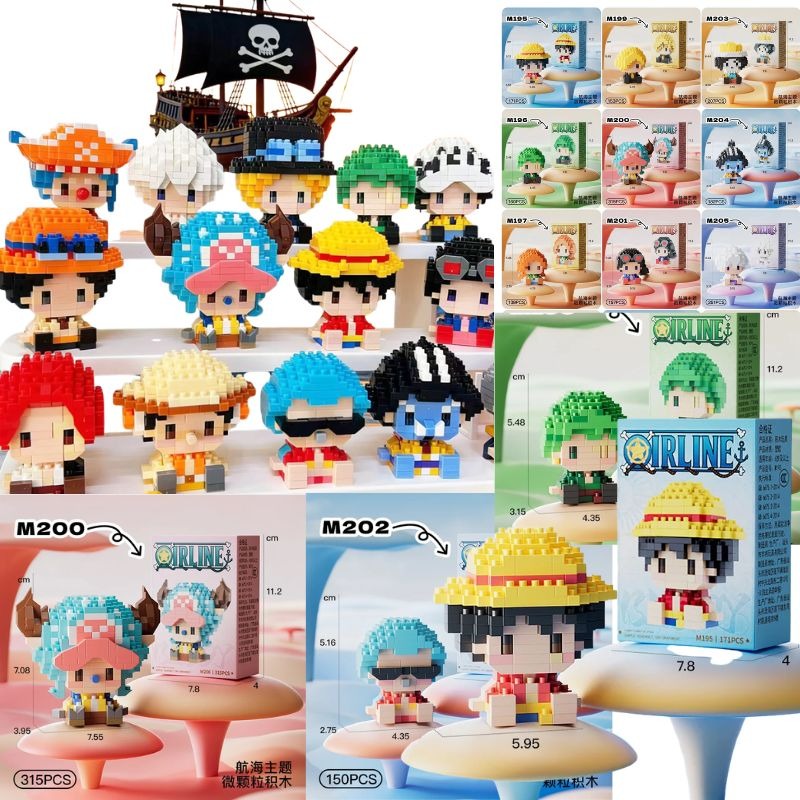 Anime Building Block One Luffy - Cosplay Prop Building 리뷰 및 가격