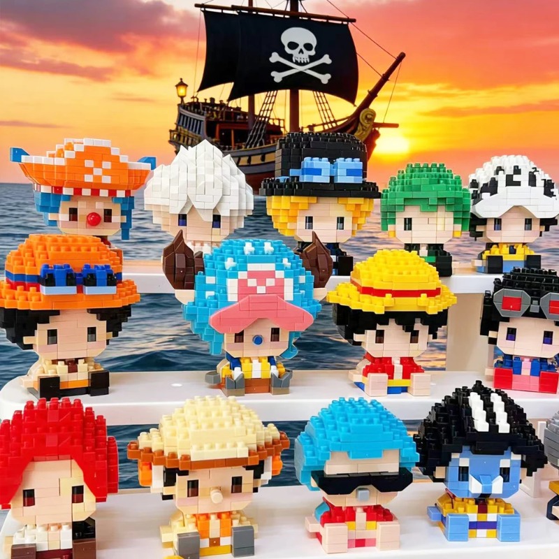 Anime Building Block One Luffy - Cosplay Prop Building 리뷰 및 가격
