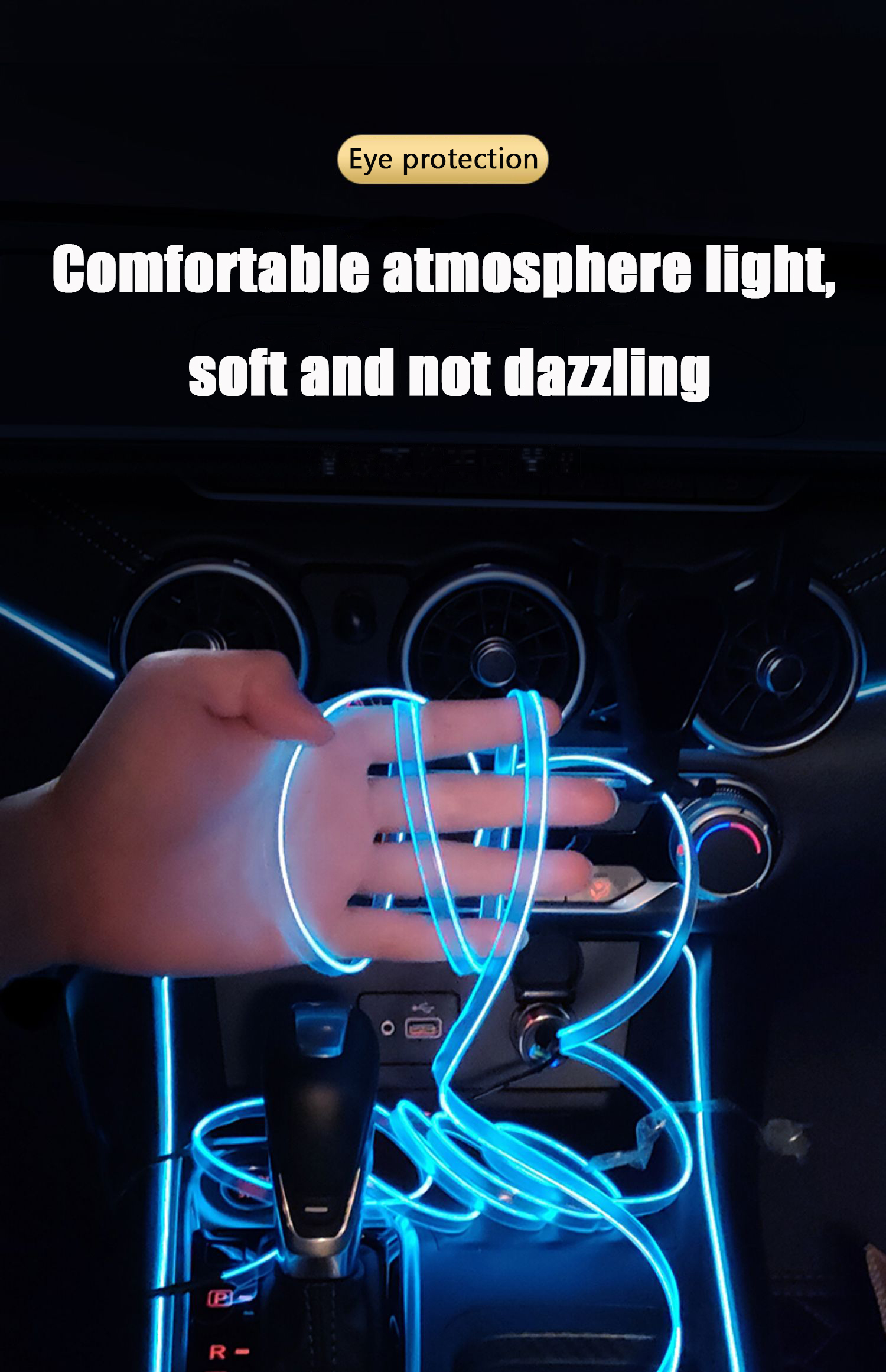 1M/3M/5M USB LED Ambient Light - Led El Wire 리뷰 및 가격