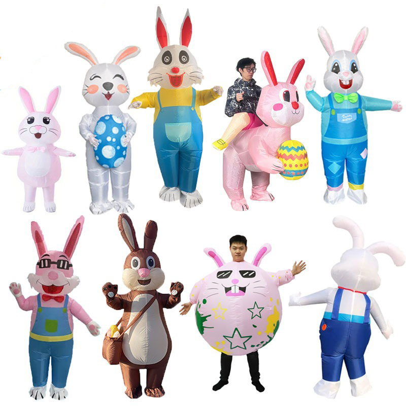 Rabbit Inflatable Suit Christm - Cosplay Prop Business 리뷰 및 가격
