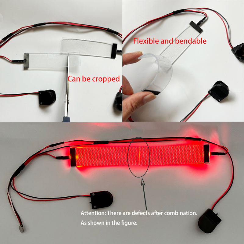 Red Flexible Bendable DIY LED  - Cosplay Prop Kit 리뷰 및 가격