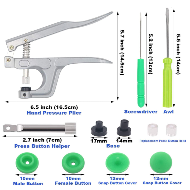 Snap Buttons and Snap Pliers T - Snap Plier Setter 리뷰 및 가격