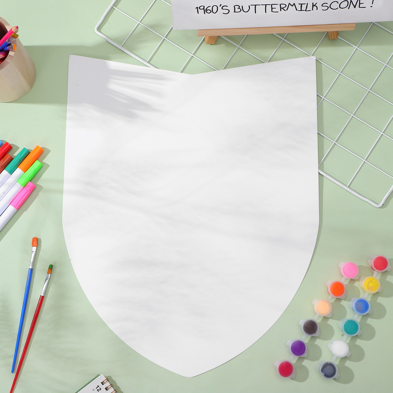 1Set DIY Blank Play Shield for - Cosplay Prop Painting 리뷰 및 가격