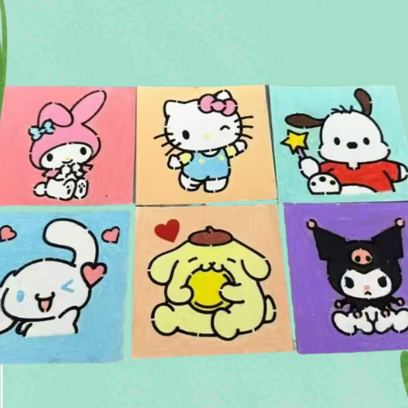sanrio Hello kitty Kuromi My m - Cosplay Prop Painting 리뷰 및 가격