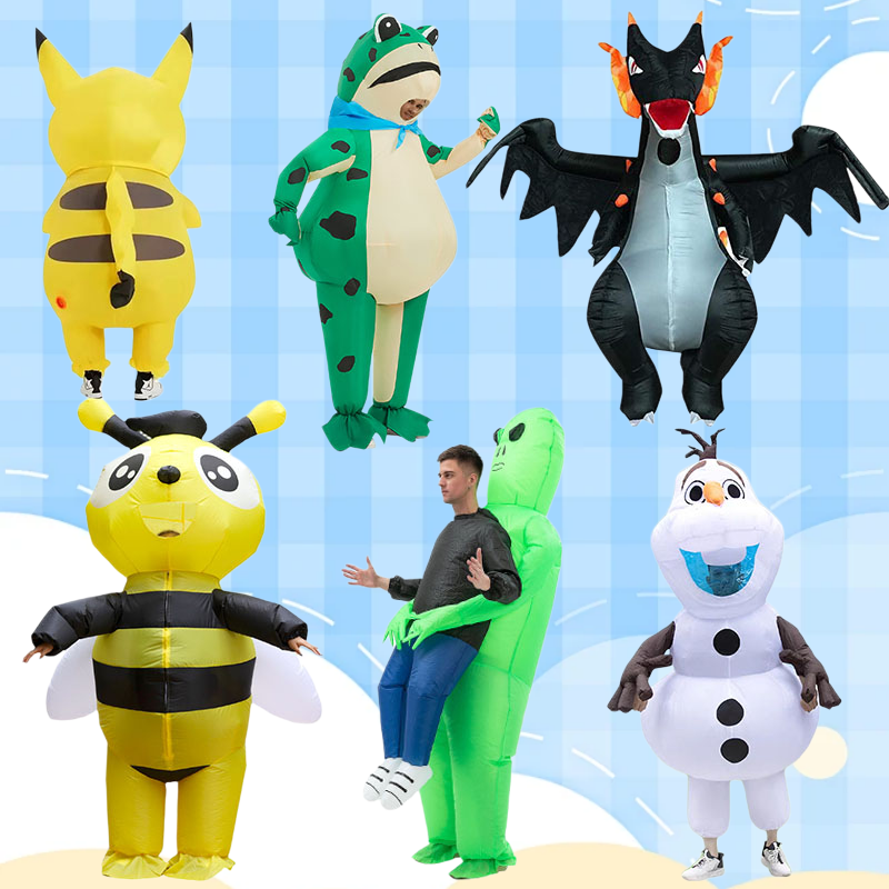 Adult Inflatable Costume Flame - Cosplay Flame Prop 리뷰 및 가격