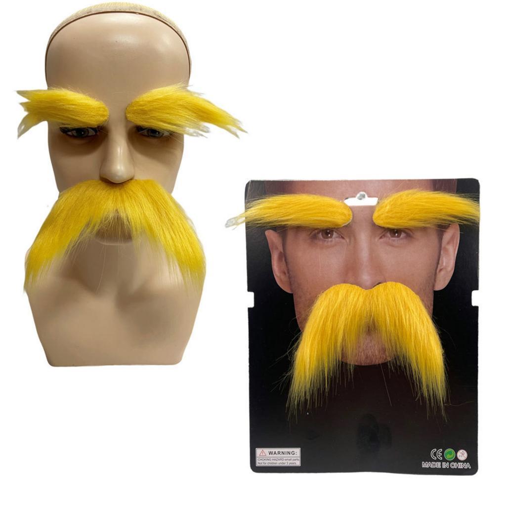 Fake Mustache and Eyebrows Sel - Cosplay Prop Kit 리뷰 및 가격