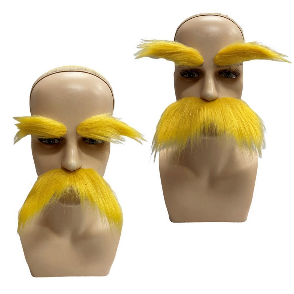 Fake Mustache and Eyebrows Sel - Cosplay Prop Kit 리뷰 및 가격