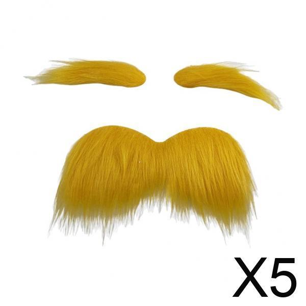 Novelty Stick on Fake Mustache - Cosplay Prop Kit 리뷰 및 가격