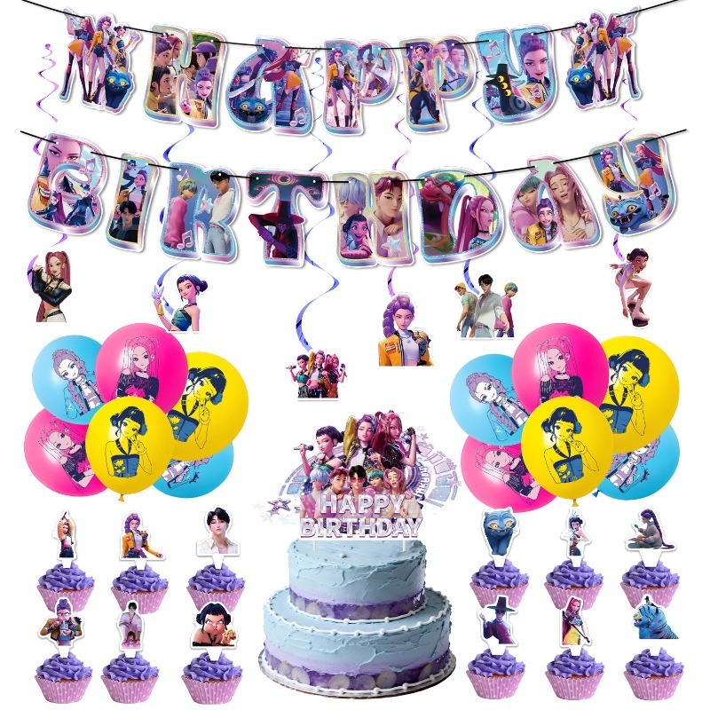 hot K-Pop Birthday Party Suppl - Cosplay Prop Kit 리뷰 및 가격
