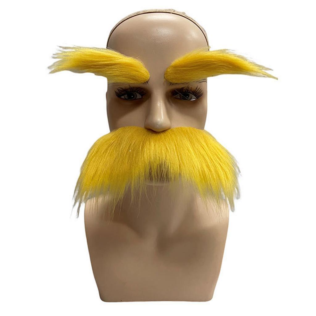 Halloween Fake Mustache Beard  - Cosplay Prop Kit 리뷰 및 가격
