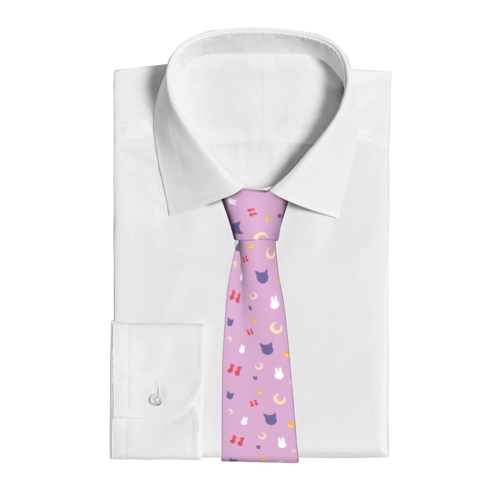 Moon Pattern Anime Neckties Si - Free Cosplay Prop Patterns 리뷰 및 가격