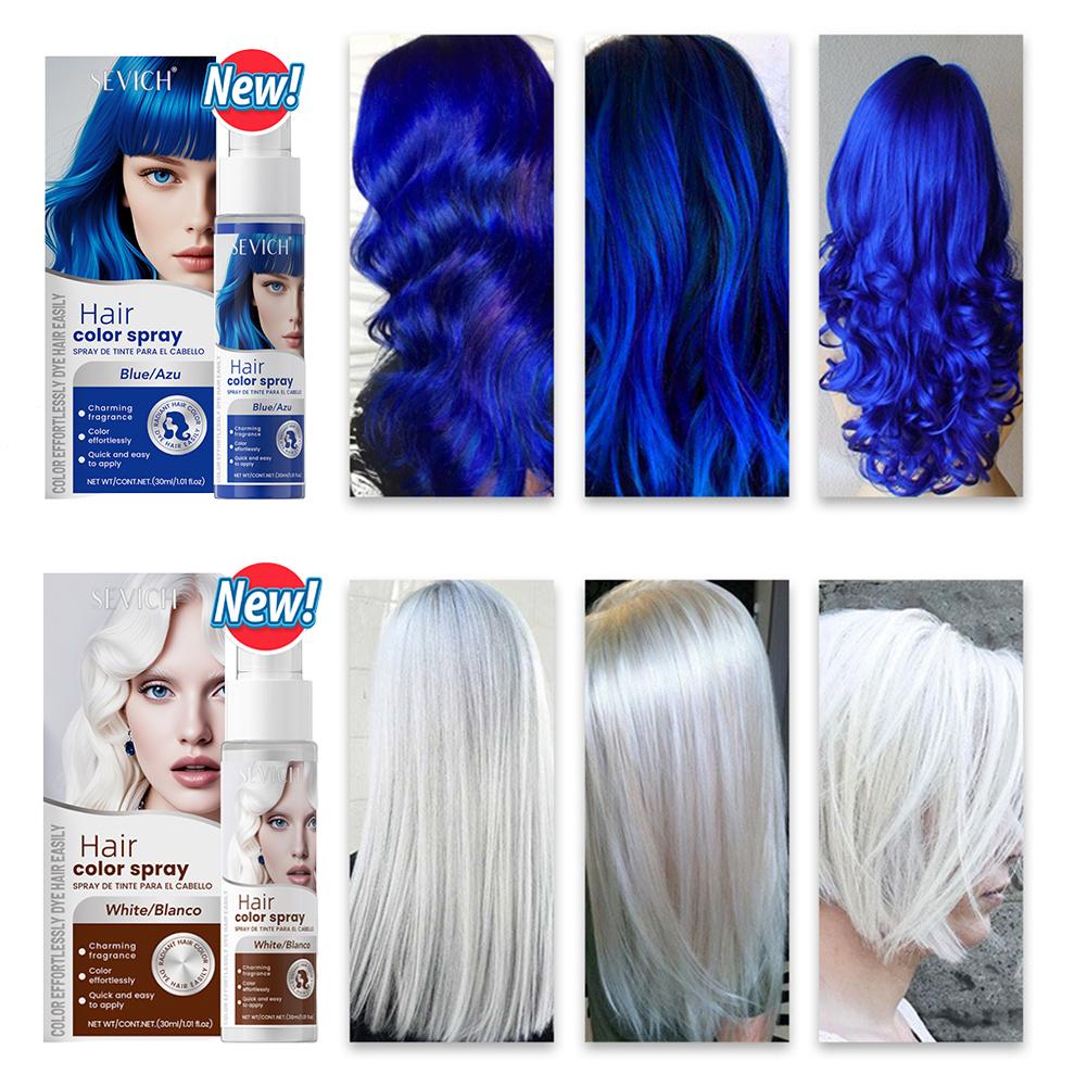 8 Colors Hair Color Spray Disp - Hair Spray Color 리뷰 및 가격