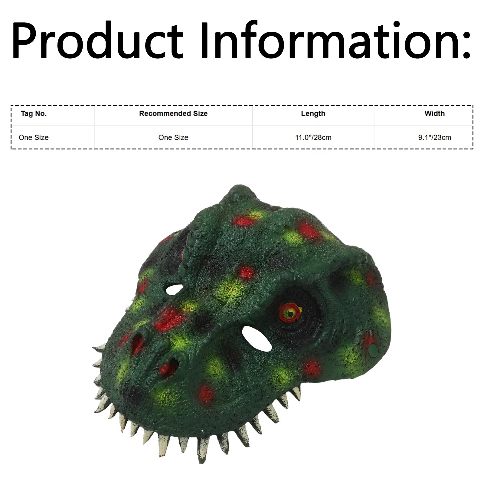 Adult Halloween Dinosaur Mask  - Cosplay Props Eva Foam 리뷰 및 가격