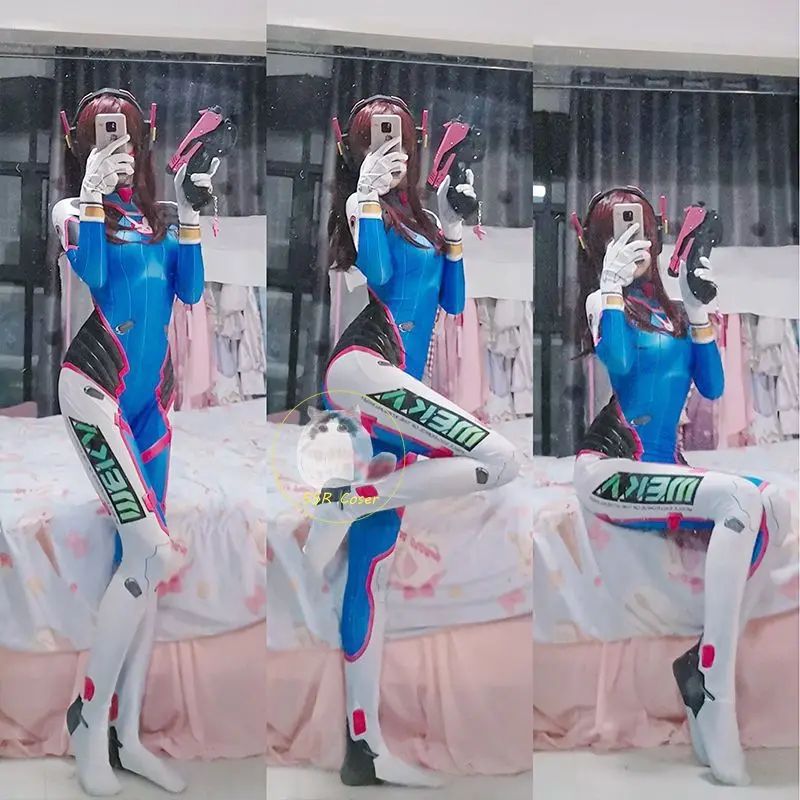 Dva Cosplay Costume Bodysuit Z - Dva Cosplay Prop 리뷰 및 가격