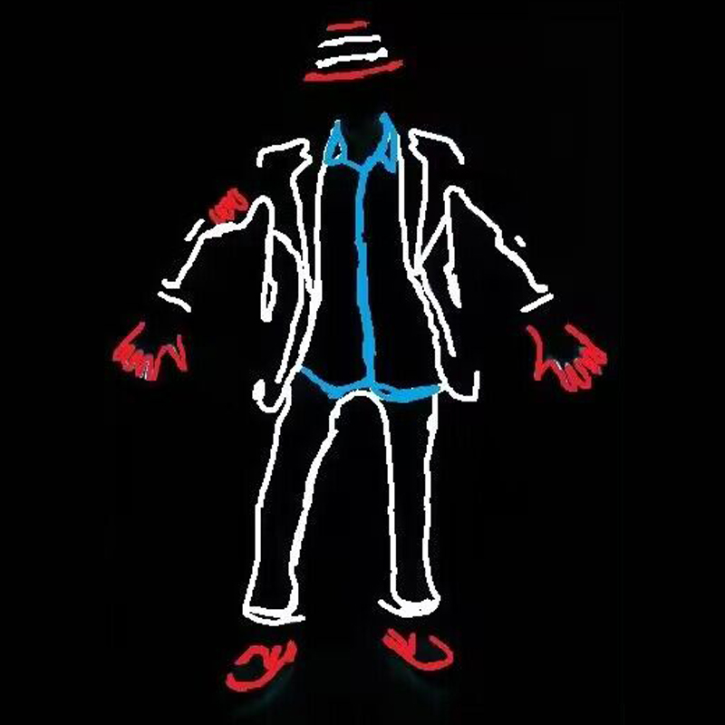 EL Wire Glowing Jazz Dance Cos - Led El Wire 리뷰 및 가격