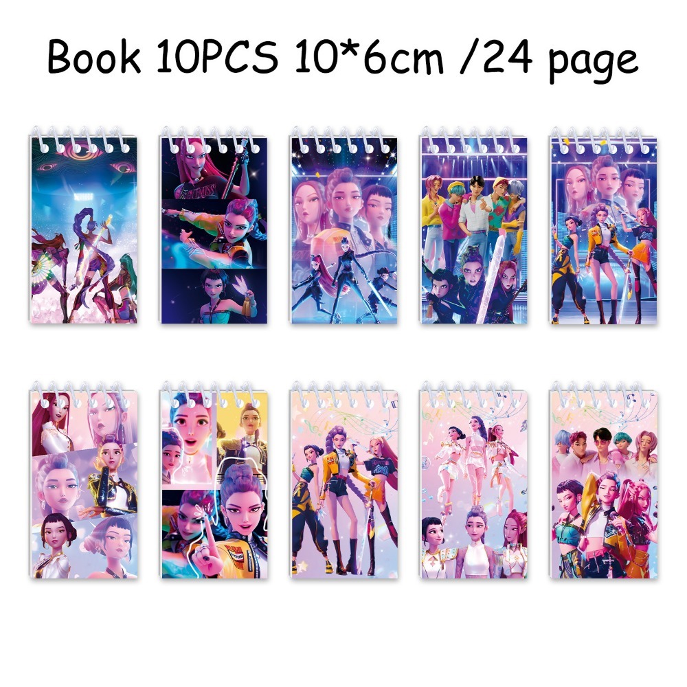 10PCS Anime Girls Group K-pop  - Free Cosplay Prop Patterns 리뷰 및 가격
