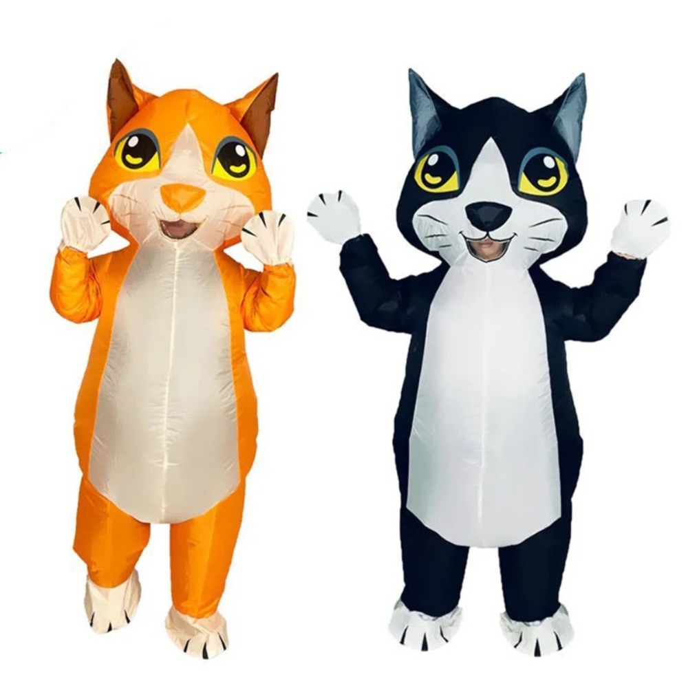 Orange Black Cat Inflatable Su - Cosplay Prop Business 리뷰 및 가격