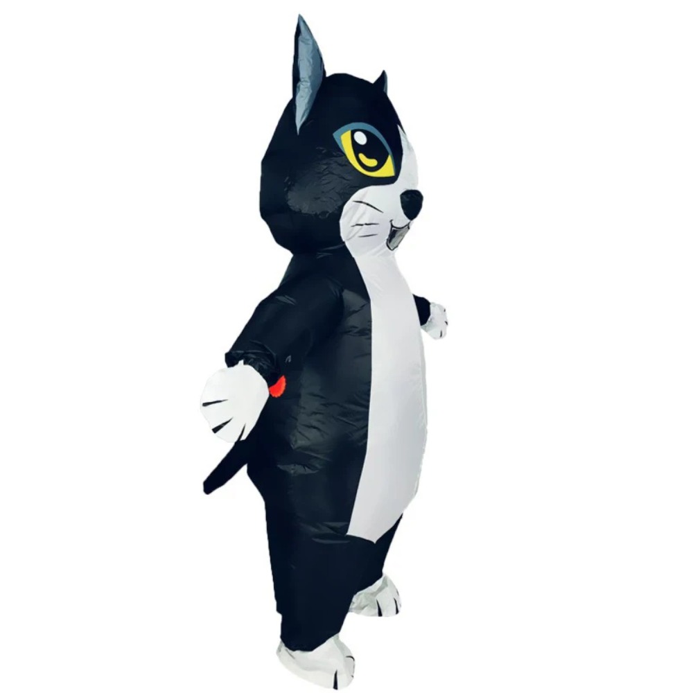 Orange Black Cat Inflatable Su - Cosplay Prop Business 리뷰 및 가격