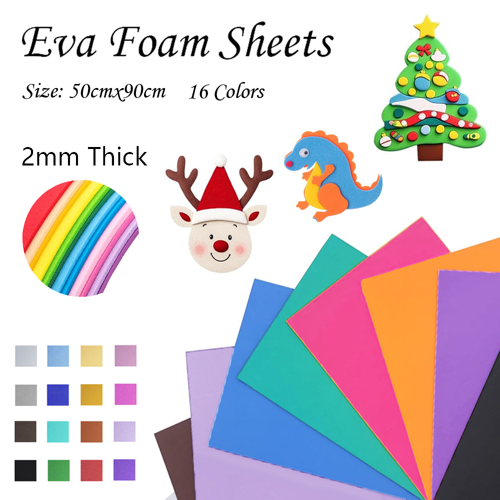 16 Colors Colorful EVA Foam Sh - Cosplay Props Eva Foam 리뷰 및 가격