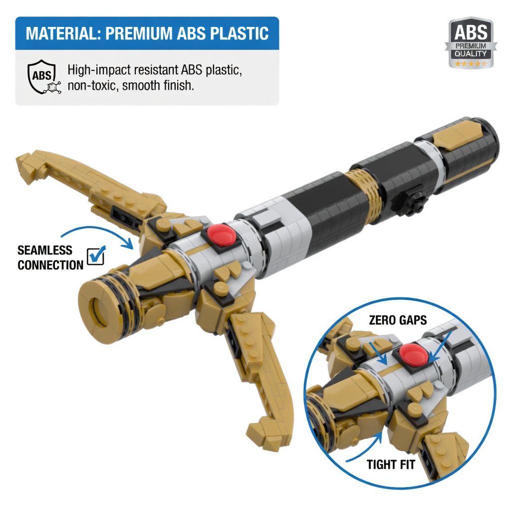 Sci-Fi Energy Sword Hilt MOC B - Cosplay Prop Building 리뷰 및 가격