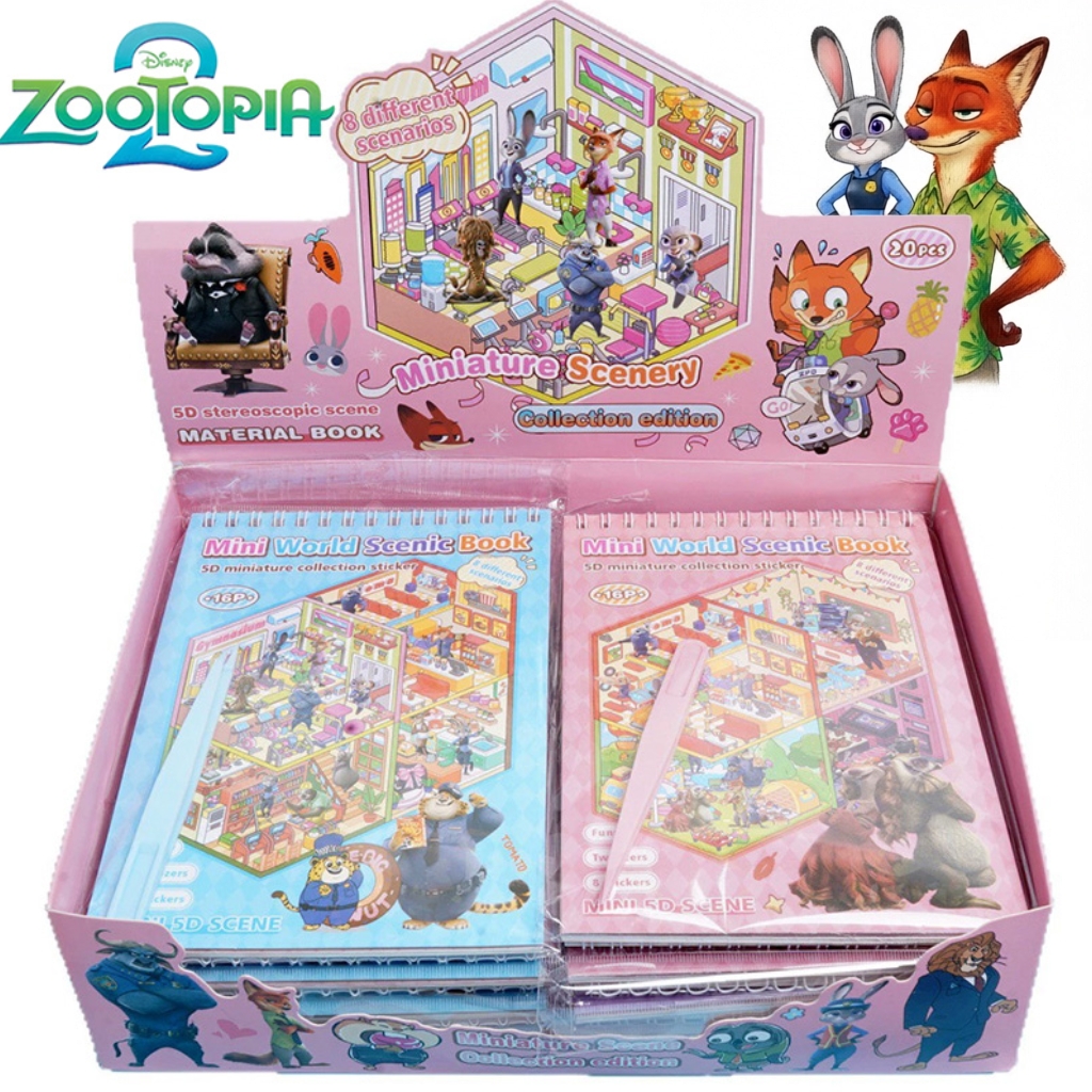  HOT Zootopia2 Mini World Sce - Cosplay Prop Building 리뷰 및 가격