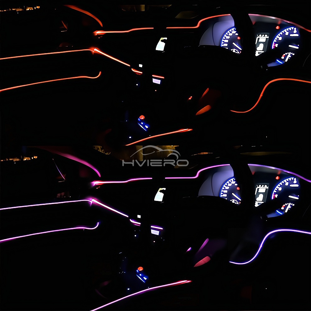 1/2/3/5M Car Interior Atmosphe - Led El Wire 리뷰 및 가격