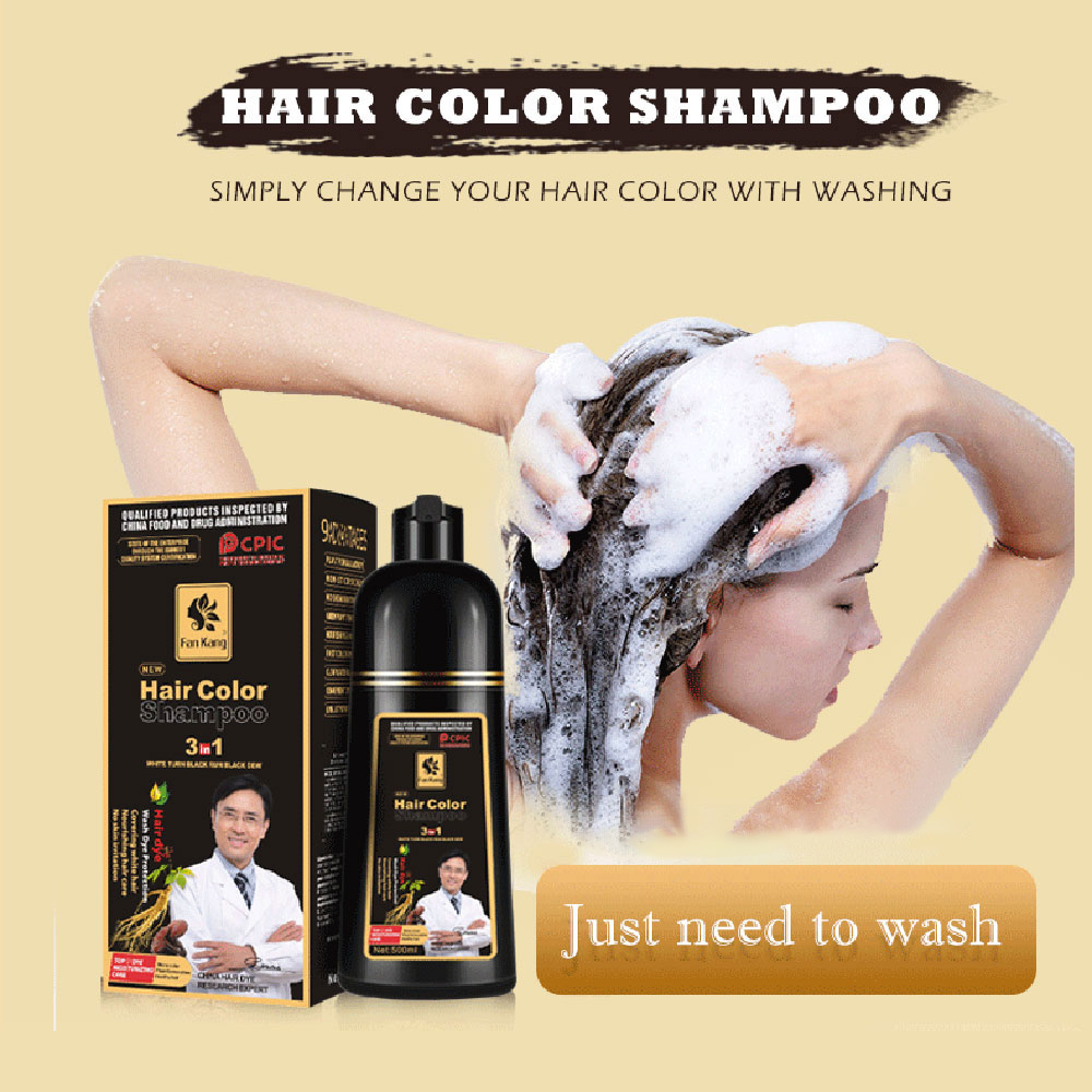 3 In 1 Instant Coloring Shampo - Hair Spray Color 리뷰 및 가격