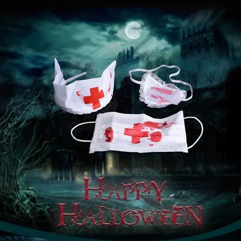 3pcs/Set Halloween Bloody Nurs - Cosplay Prop Kit 리뷰 및 가격